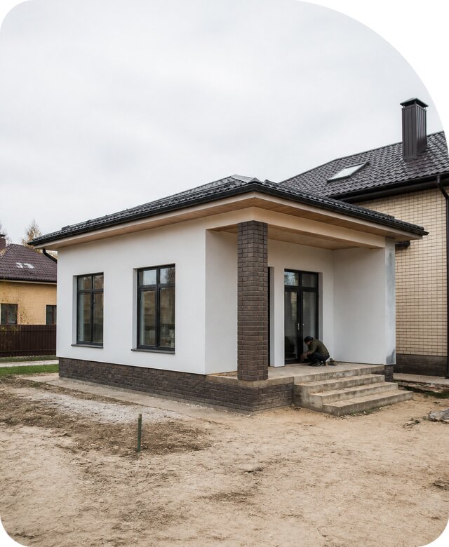 Строительство одноэтажной пристройки в Краснотурьинске от 478485 р. | РадиДОМА-Кту